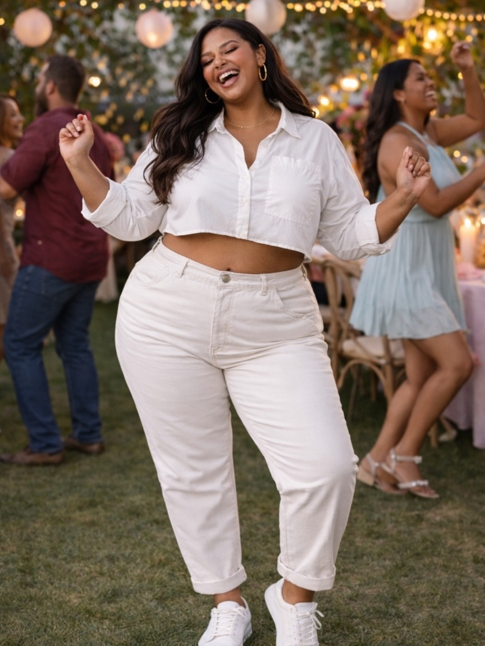 Torrid All White 2pc Set 3X